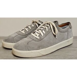 Allen‎ Edmonds "COURTSIDE" Men's Casual Low-Top Suede Sneakers 11 D Gray